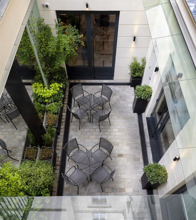 Hotel Montfleuri Paris - Patio